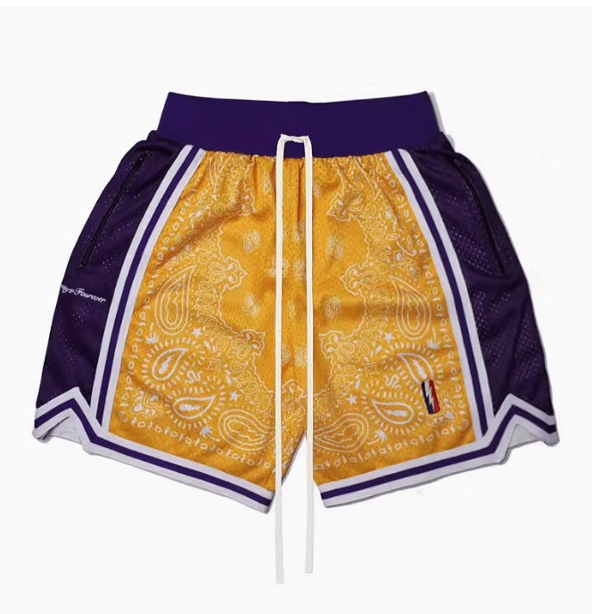 Hooper American Basketball Shorts With Dual Layer