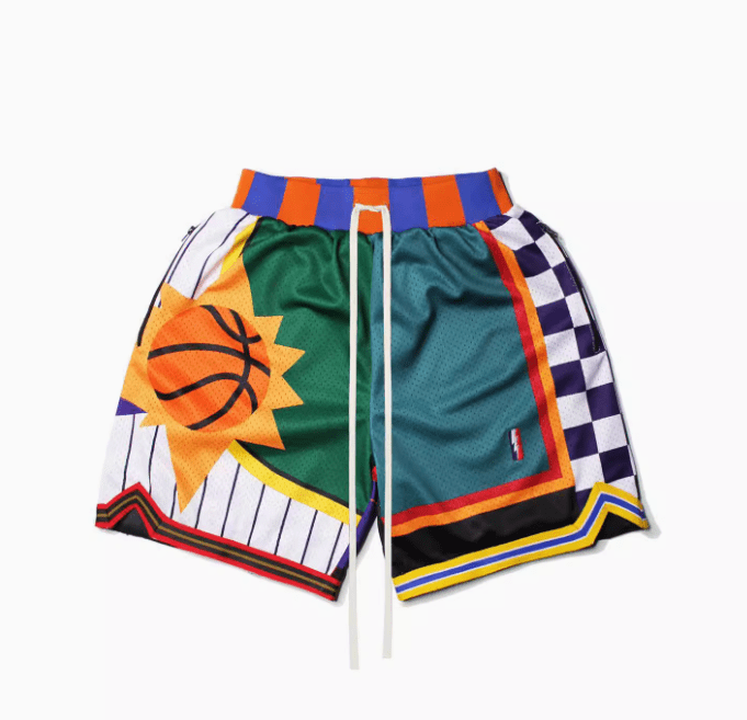 Hooper American Basketball Shorts With Dual Layer